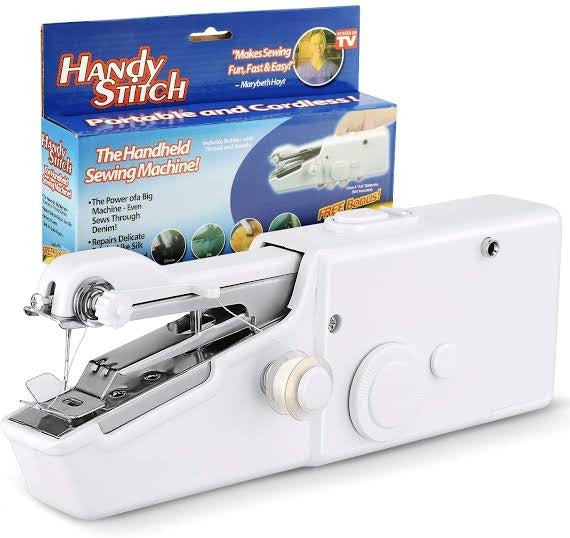 Mini Sewing Machine – Handheld Handy Stitch Portable Craft Sewing Machine for Clothes & Fabric