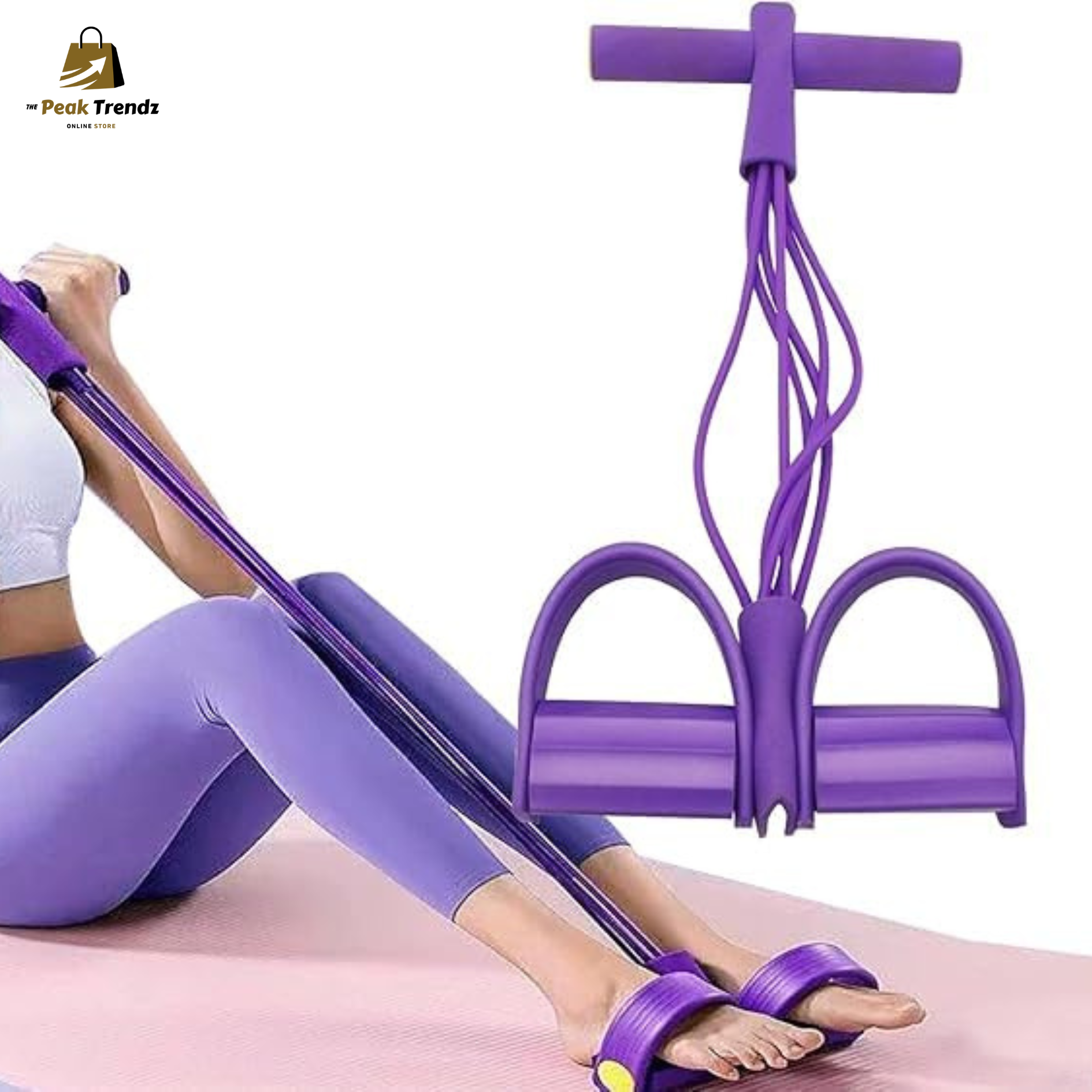 Double Rubber Pull Reducer Bands for Exercise & Fitness – The Peak Trendz