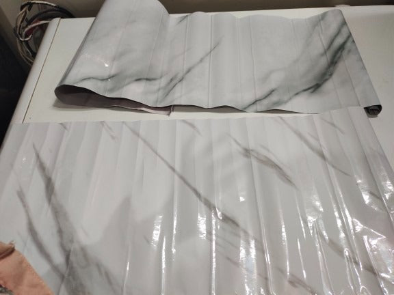 Marble Sheet Sticker – Self Adhesive Waterproof PVC Wallpaper for Kitchen, Cabinets & Furniture (60cm x 100cm / 200cm)