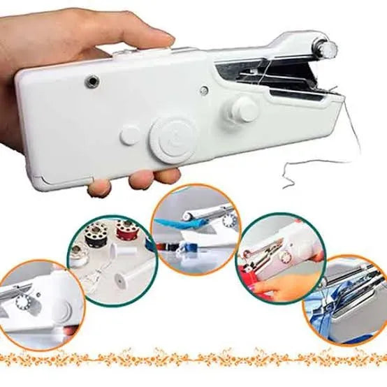 Mini Sewing Machine – Handheld Handy Stitch Portable Craft Sewing Machine for Clothes & Fabric
