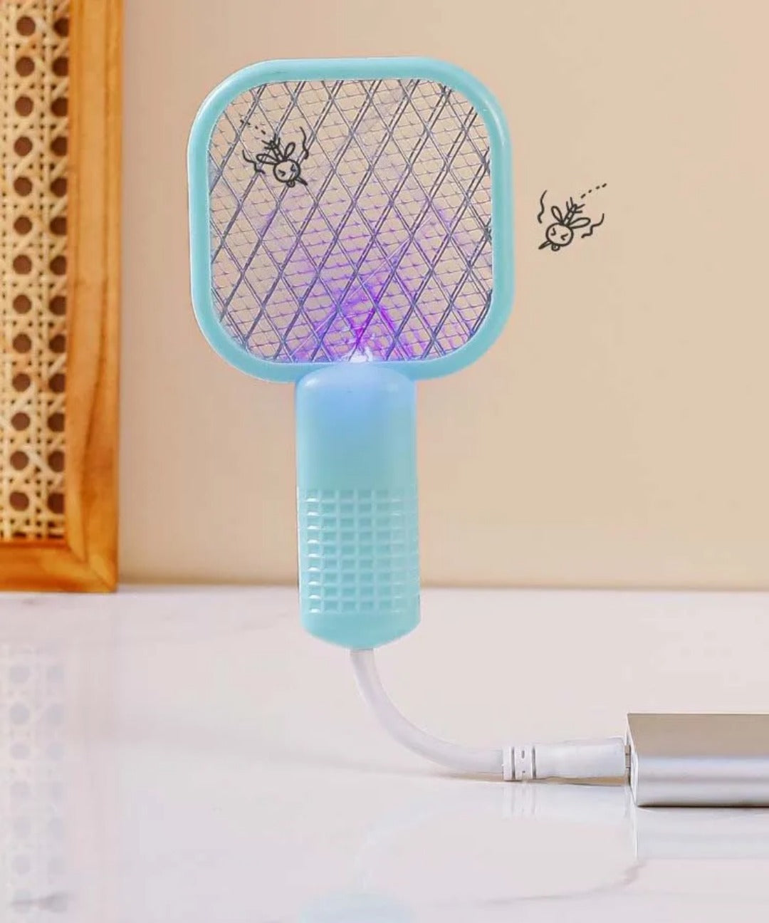 Mosquito Killer Lamp – USB Rechargeable Pocket Size Electric Mosquito Catcher & Night Bulb