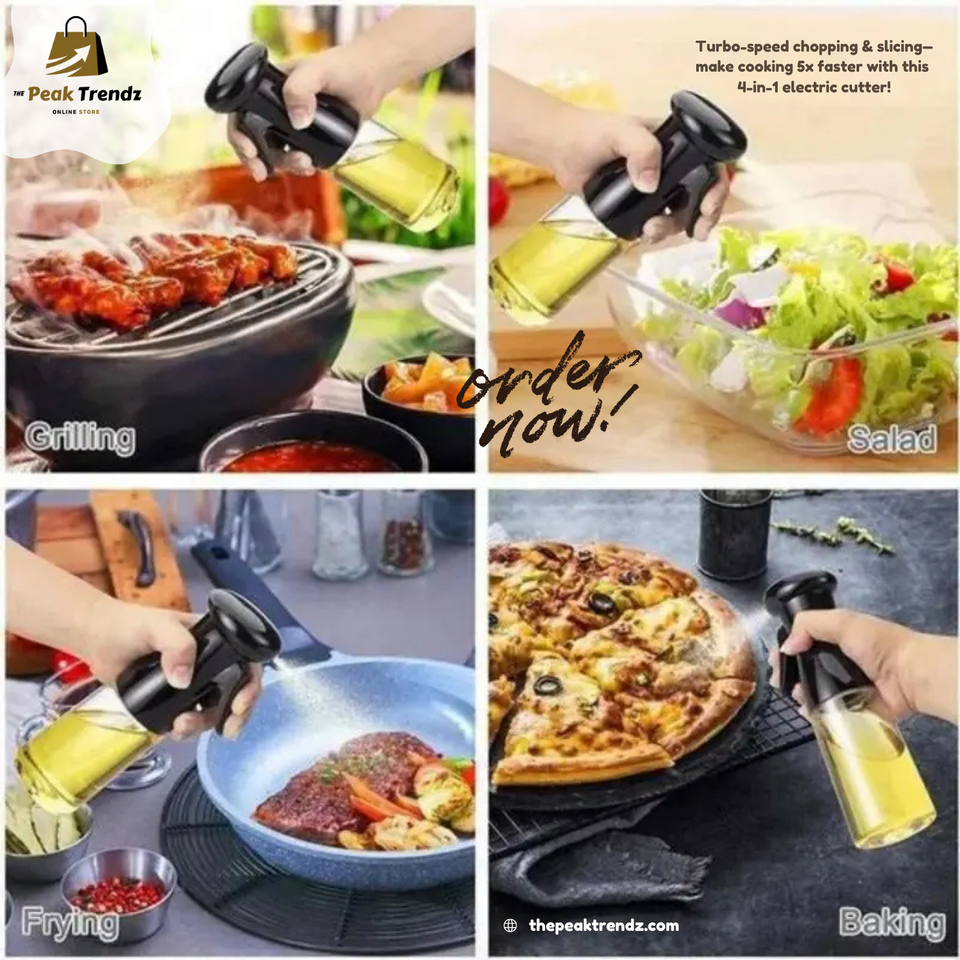 Olive Oil Sprayer – Perfect Portion Control for Healthy Cooking!