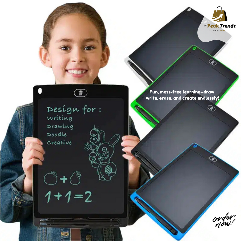 LCD Writing Tablet for Kids – 6.5" | 8.5" Digital Drawing Pad, Erasable & Portable Educational Learning Toy