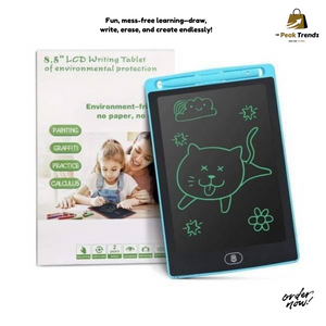 LCD Writing Tablet for Kids – 6.5" | 8.5" Digital Drawing Pad, Erasable & Portable Educational Learning Toy