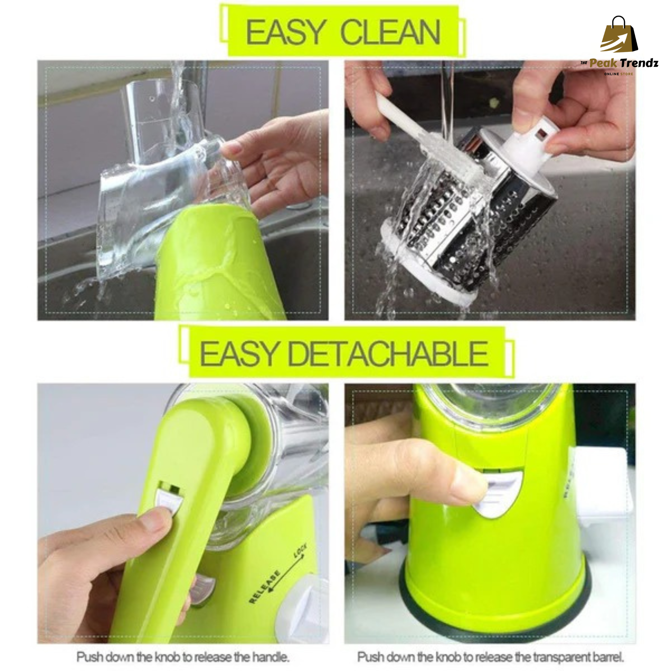 Rotary Drum Grater – Multi-Functional Vegetable & Cheese Slicer | Kaddu Kash Machine Pakistan