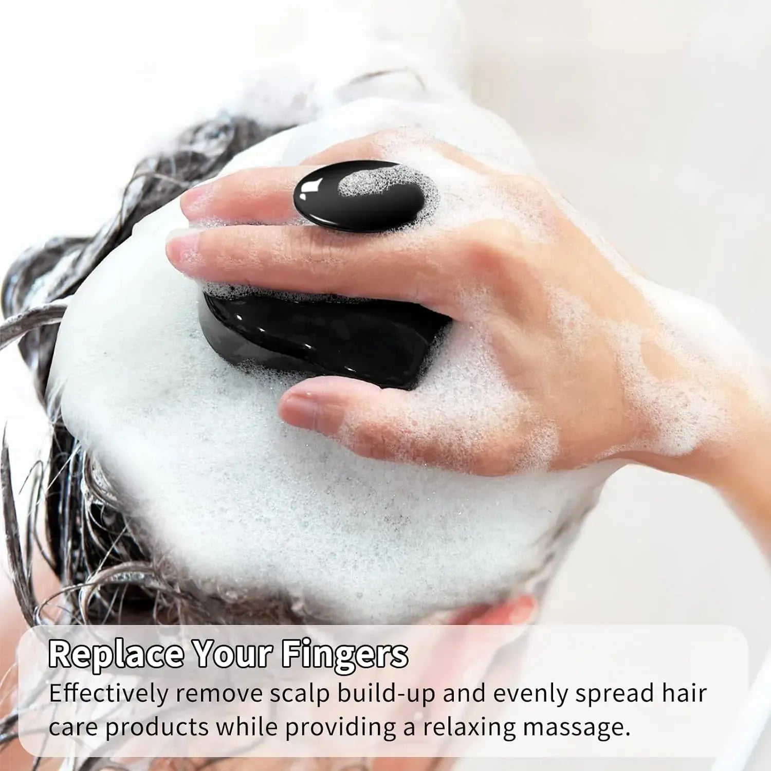 Silicone Shampoo Brush – Scalp Massager & Hair Care Bath Comb in Pakistan