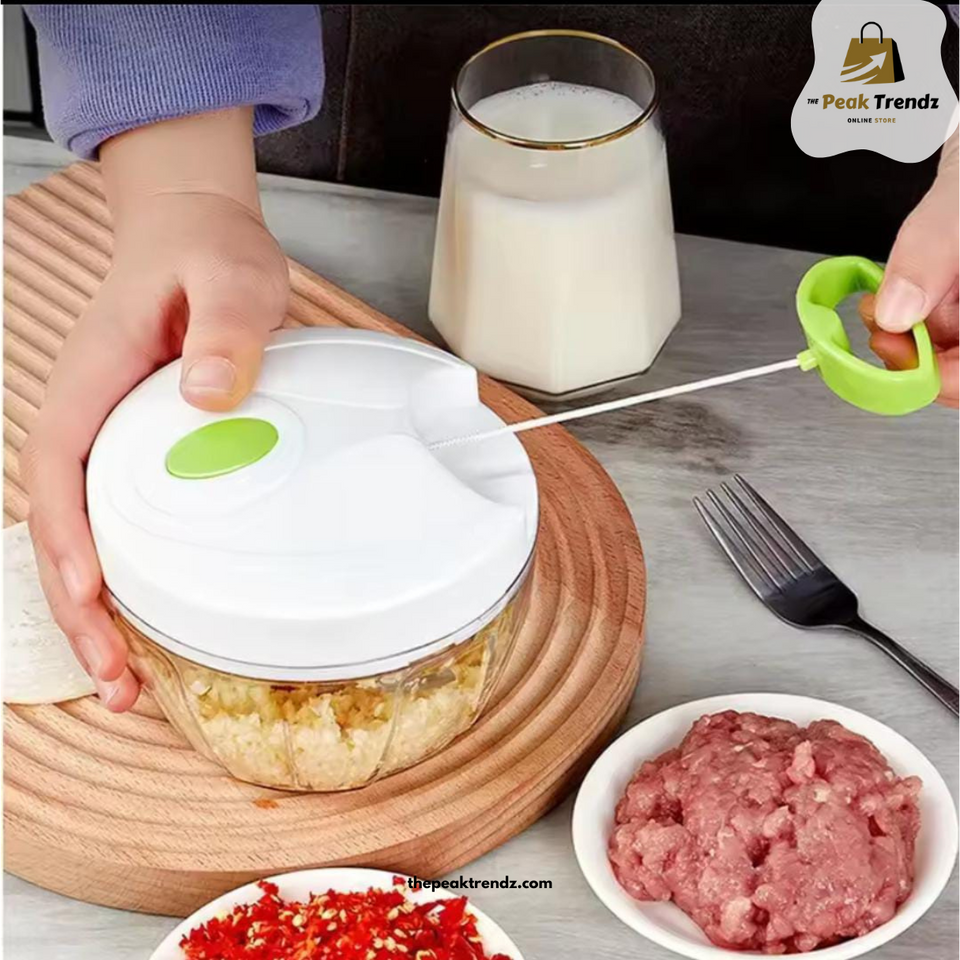 Mini Easy Spin Cutter – Chop & Slice in Seconds!