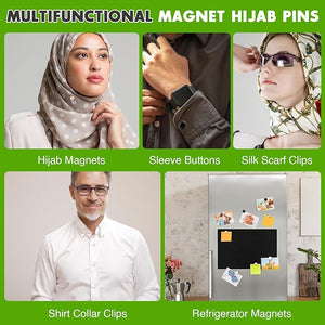 Round Shape Hijab Magnets