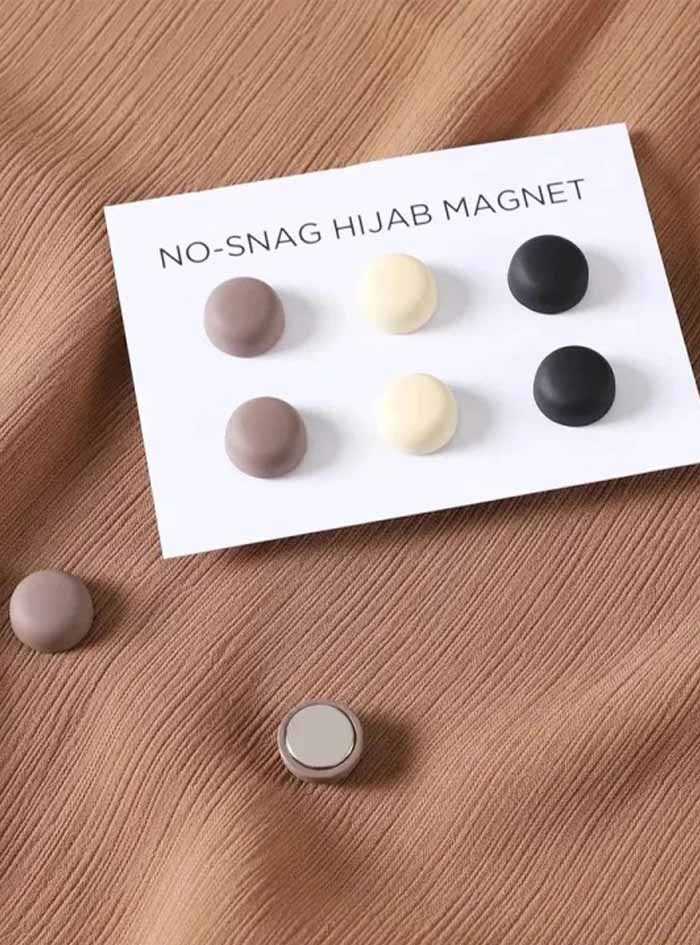 Round Shape Hijab Magnets