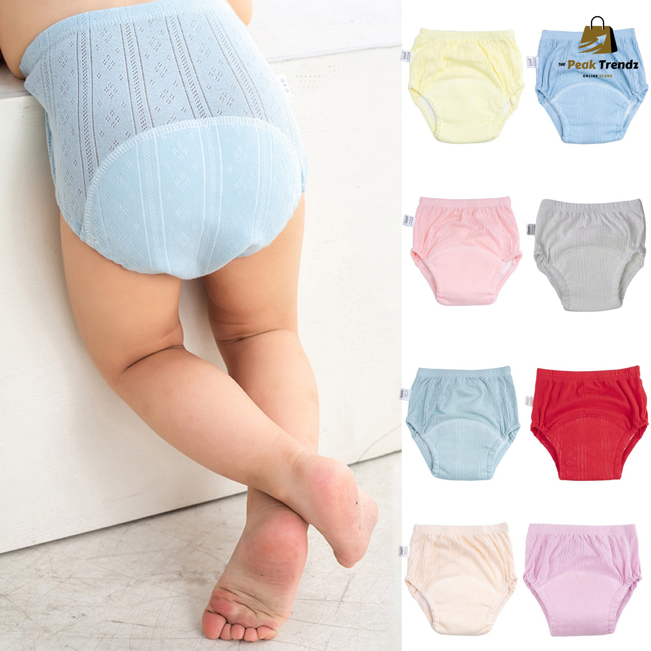 Reusable Baby Diapers –(PACK of 2) Soft, Washable & Leak-Proof | Eco-Friendly & Budget Friendly